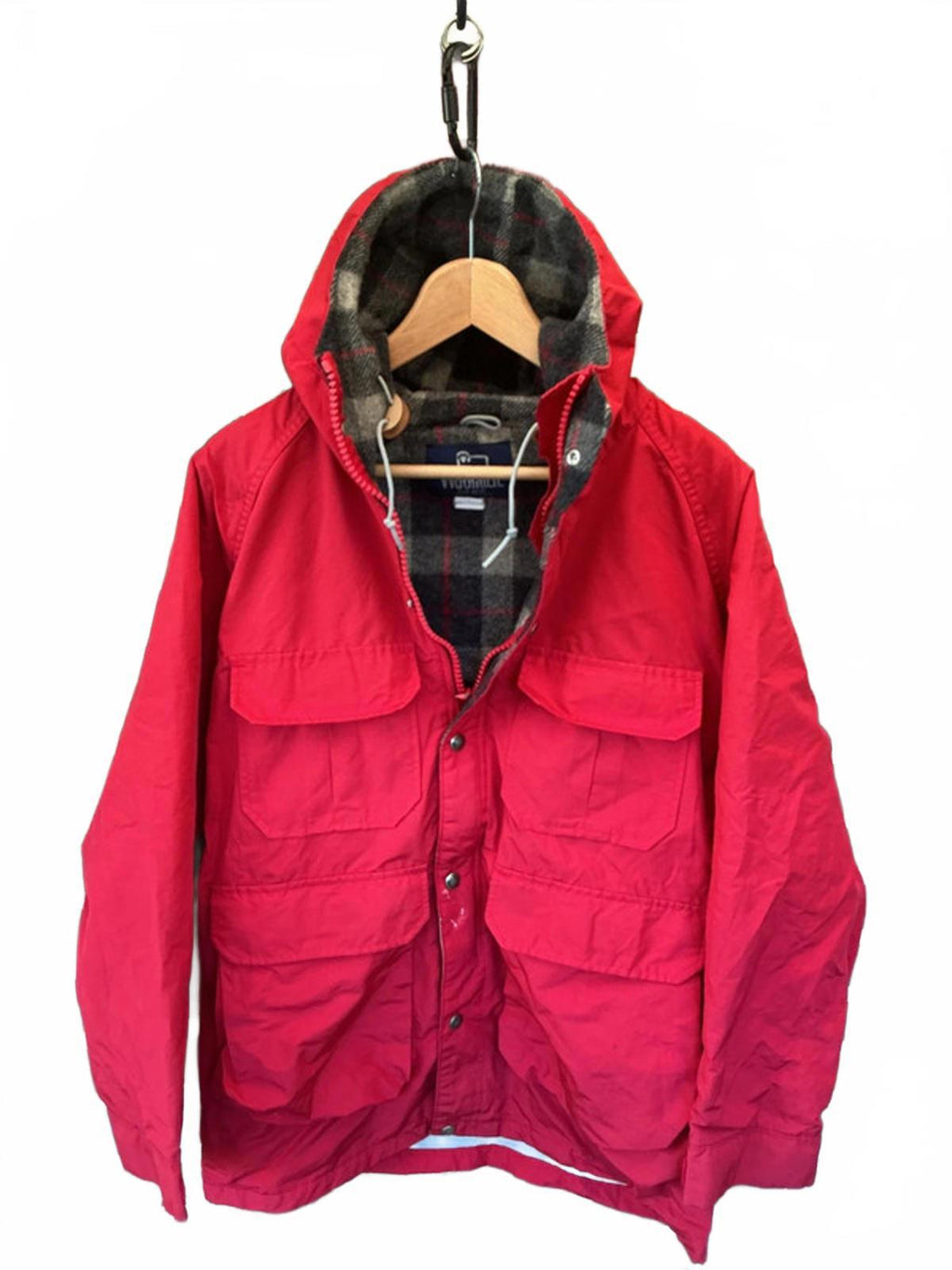 Woolrich lined raincoat medium