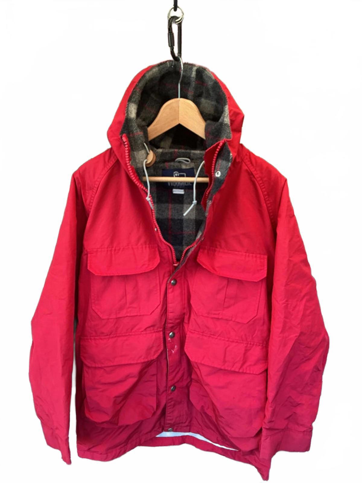 Woolrich lined raincoat medium