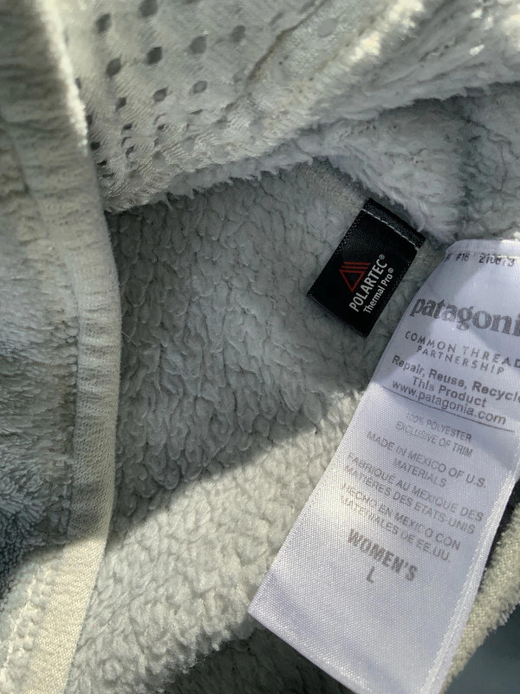 Patagonia half zip ladies large