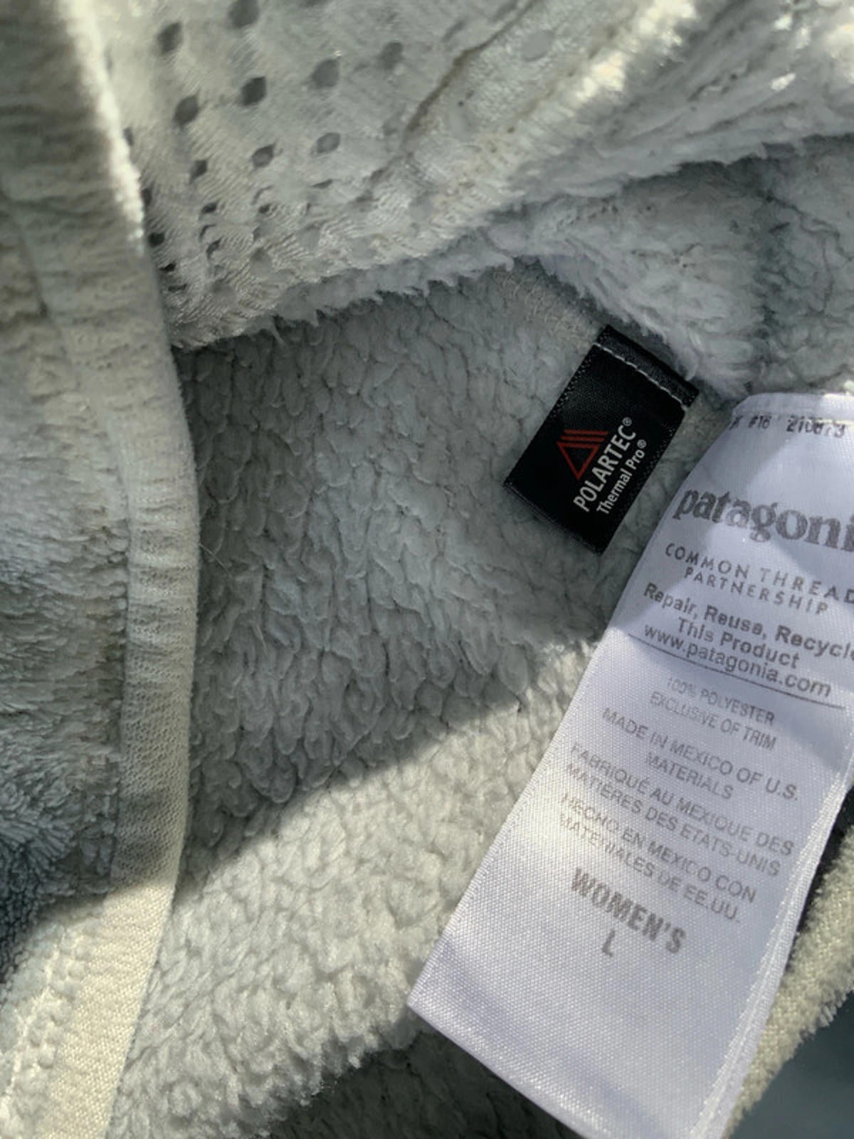 Patagonia half zip ladies large