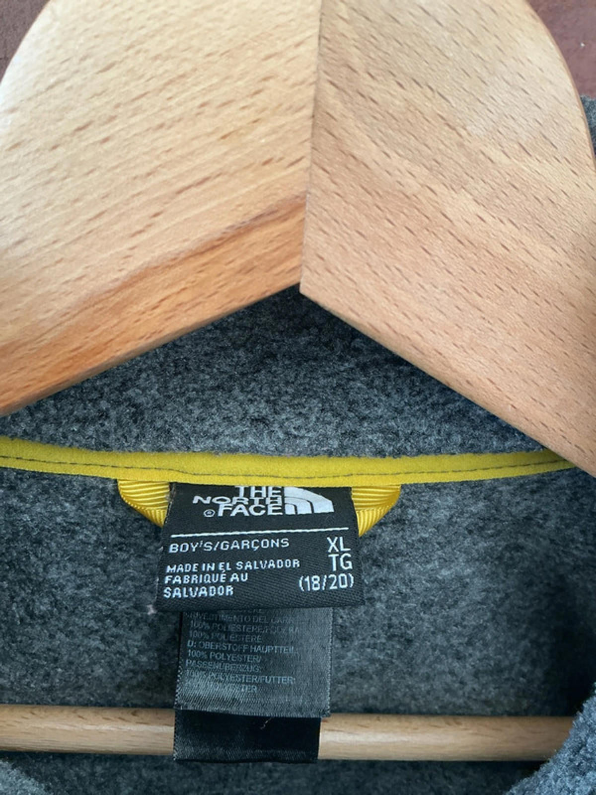 Tnf fleece xl boys