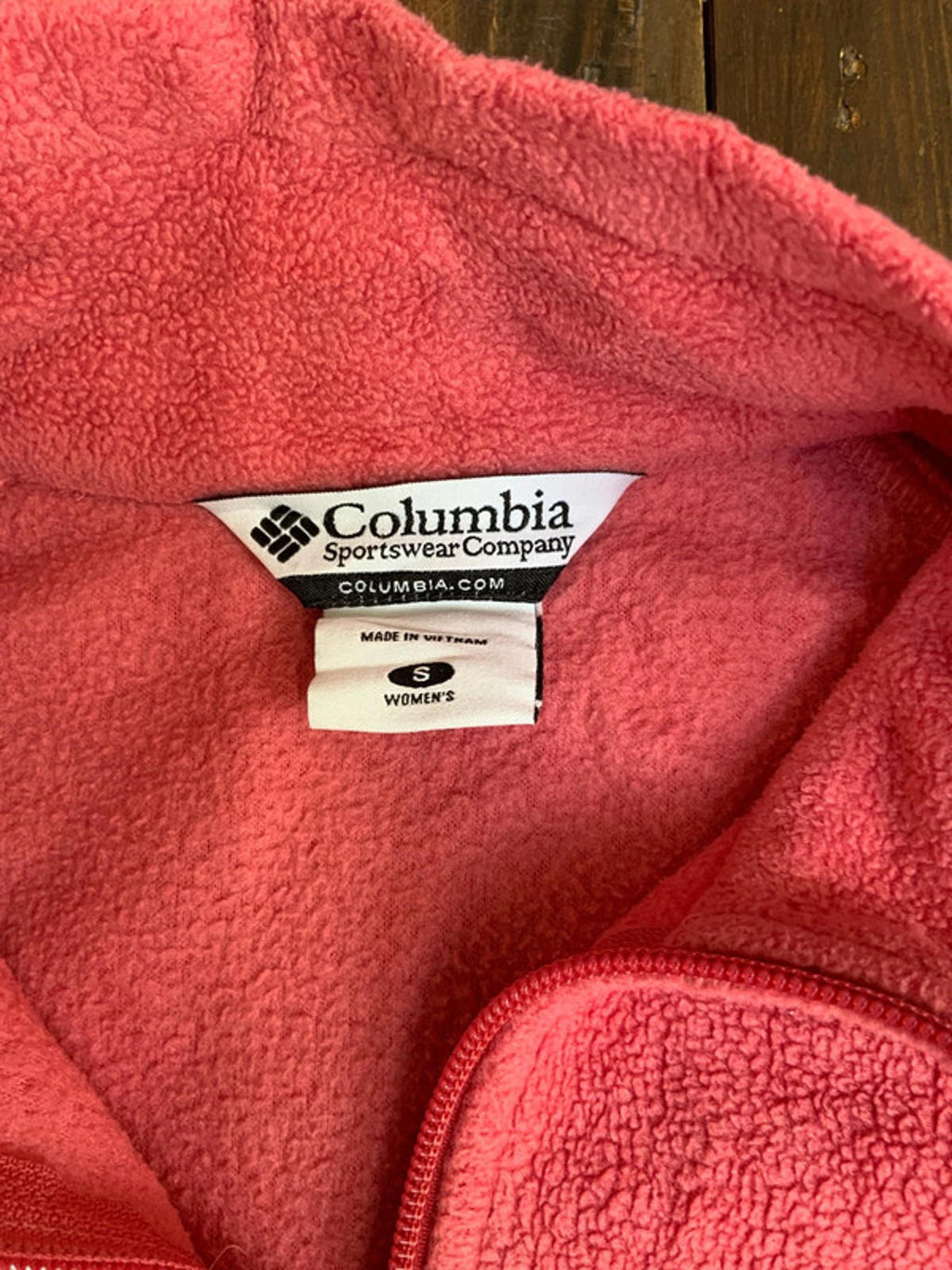 Columbia fleece small ladies