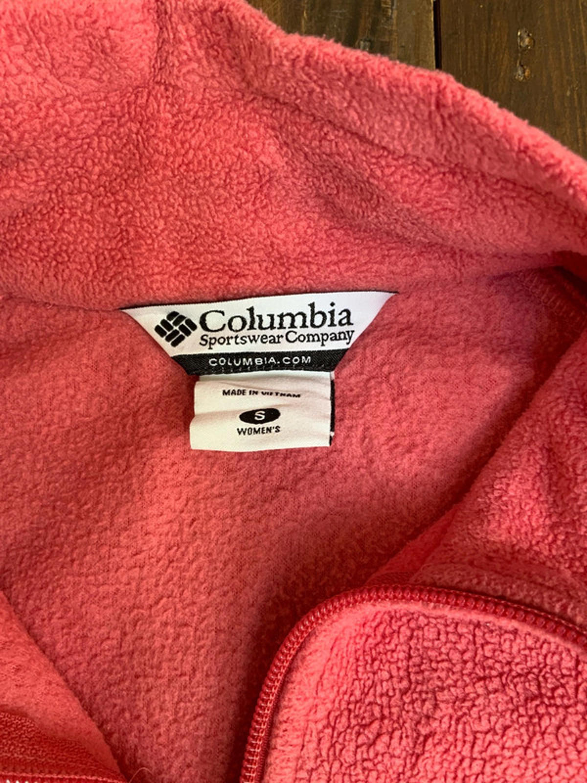 Columbia fleece small ladies
