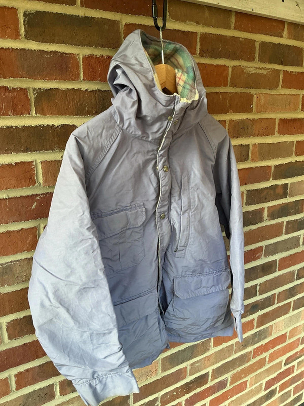 Woolrich wool lined parka large