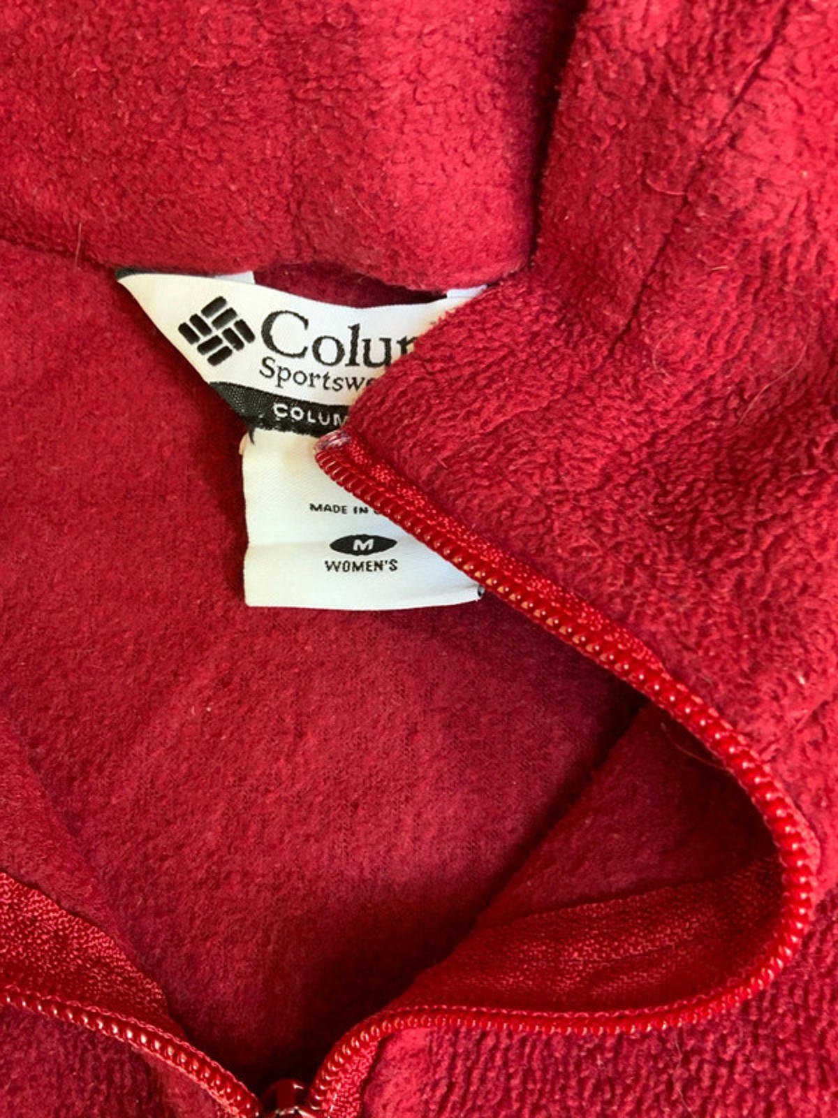 Columbia fleece medium ladies