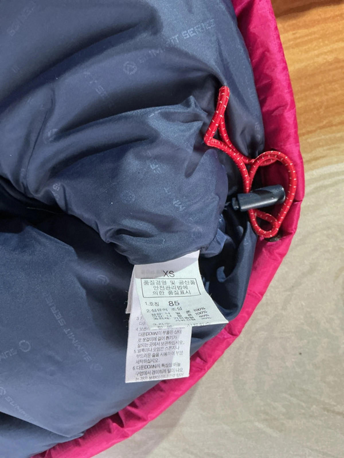 The North Face Women's Summit Series Down Jacket Small Pink Black Very Good