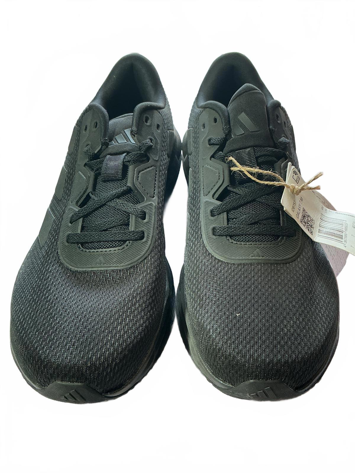 Adidas Men's Black Running Shoes Size 7 Comfortable Lightweight Trainers