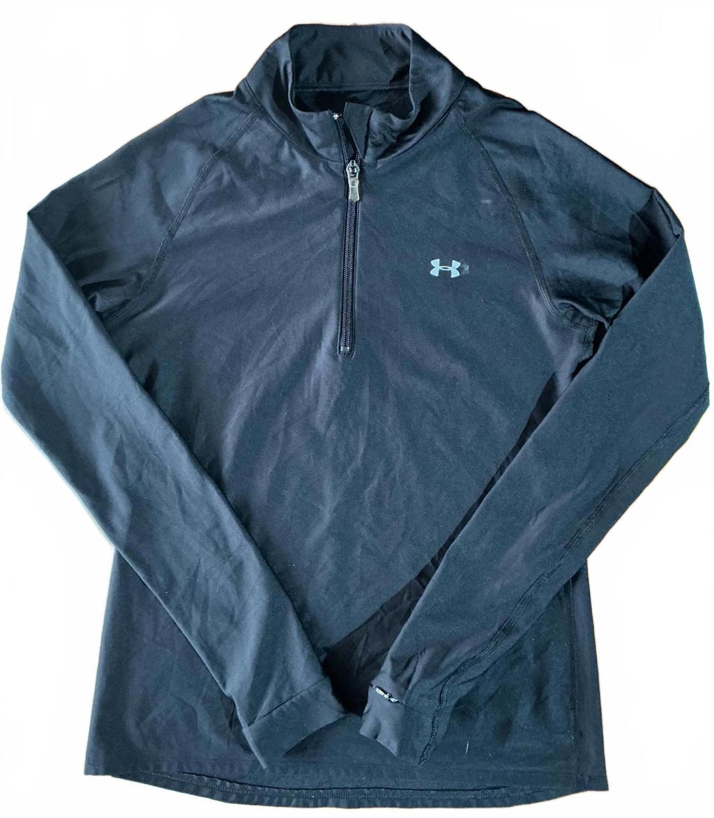 Under Armour Black Quarter Zip Activewear Jacket