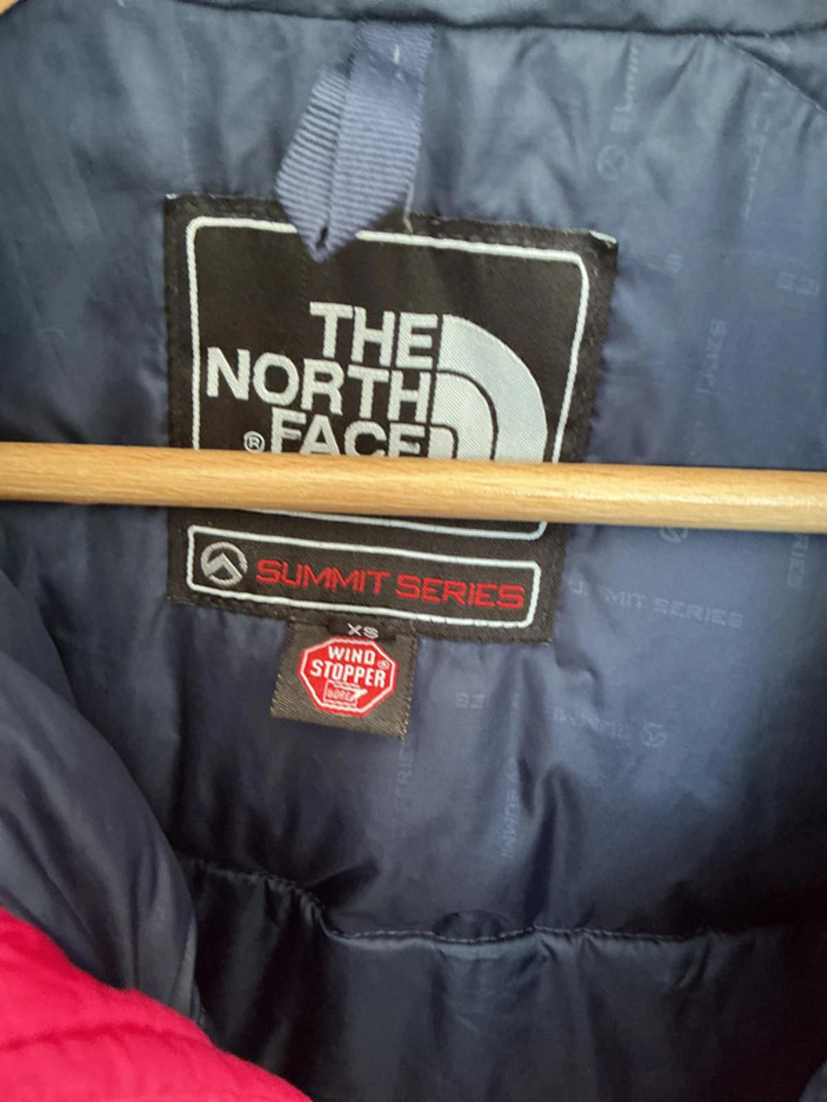 The North Face Women's Summit Series Down Jacket Small Pink Black Very Good