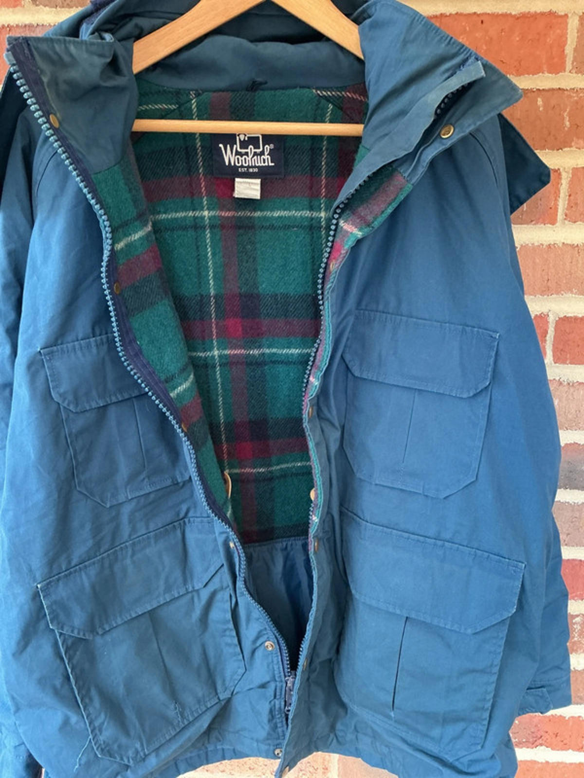 Woolrich thinsulate parka large
