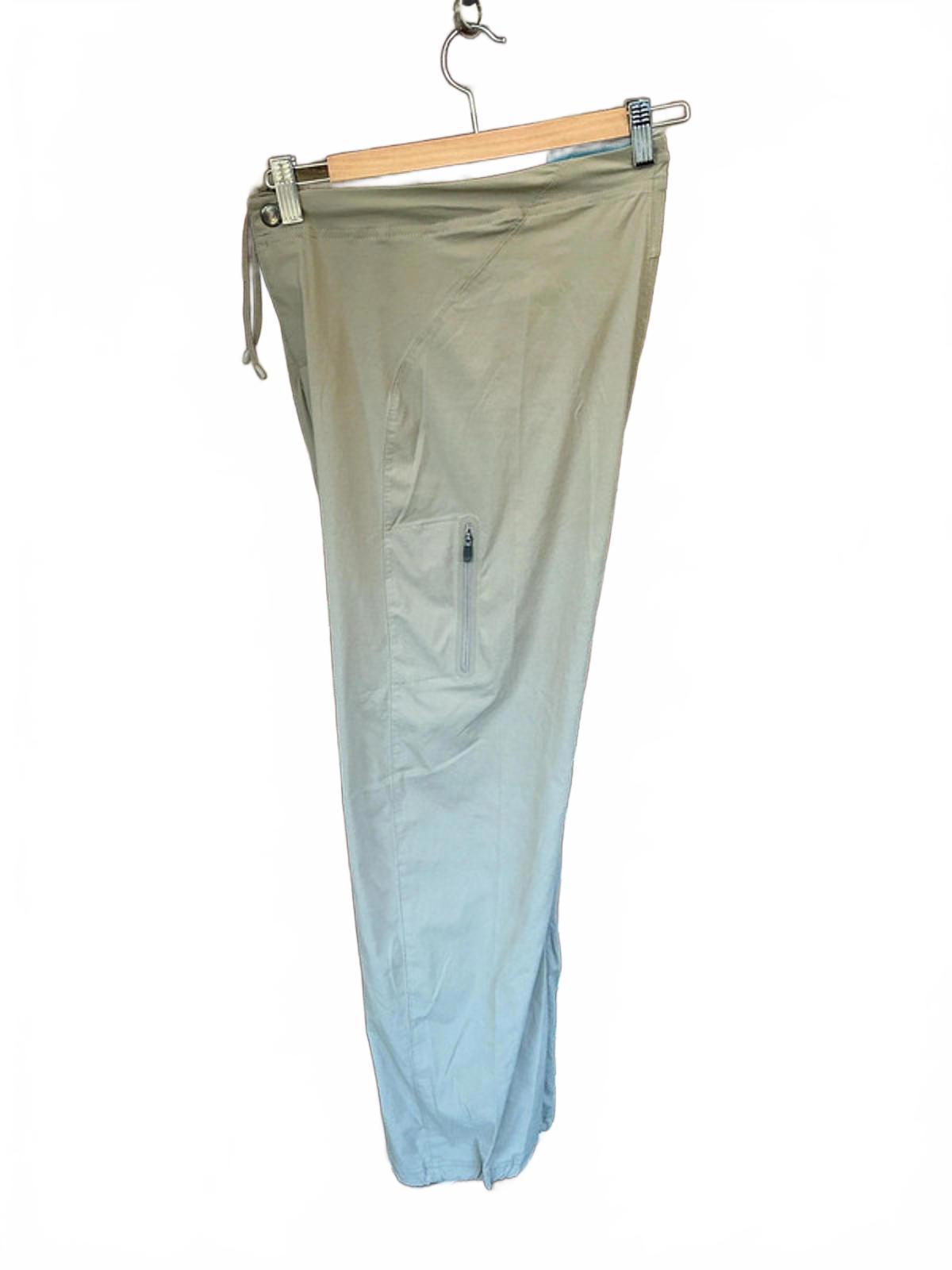 Columbia Women's Lightweight Walking Trousers Size 10 Cream Beige