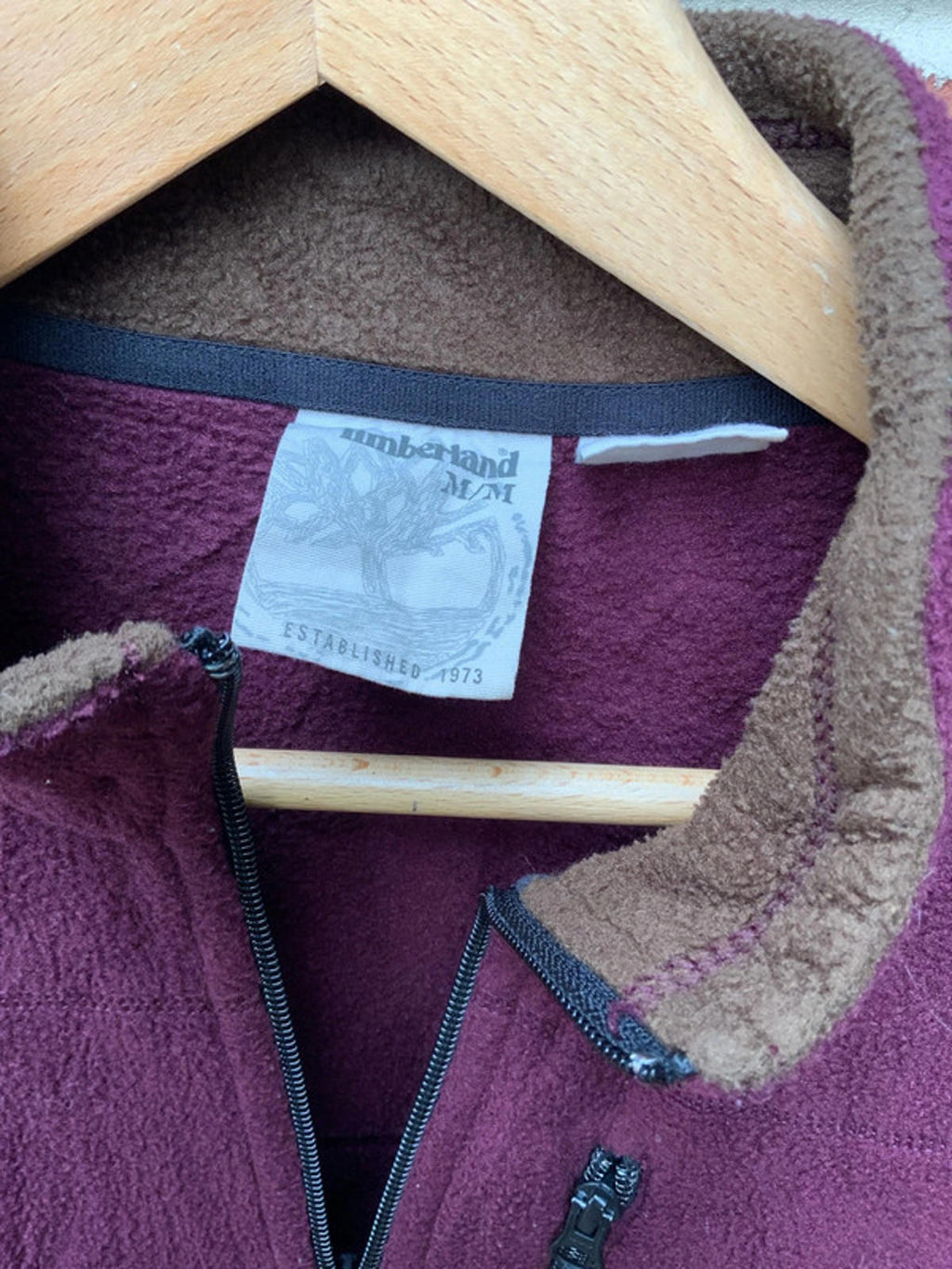 Timberland fleece medium.