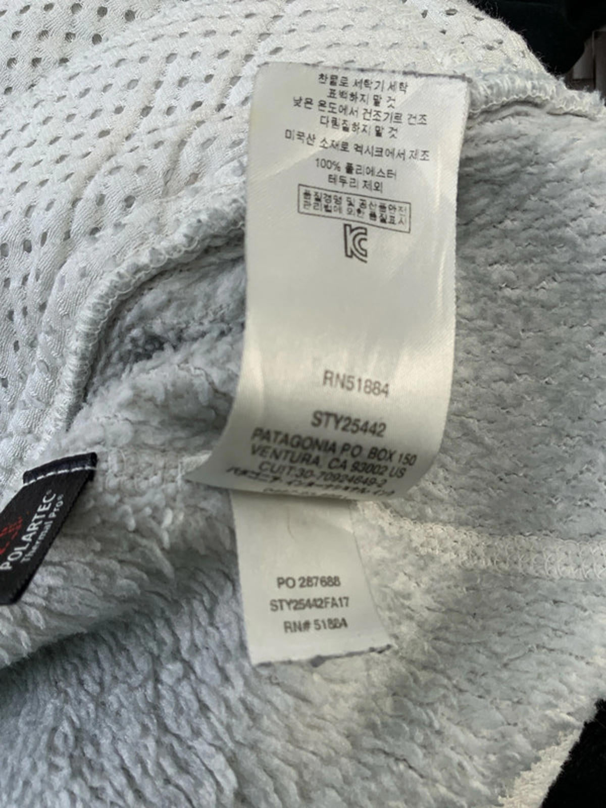 Patagonia polartec fleece medium ladies