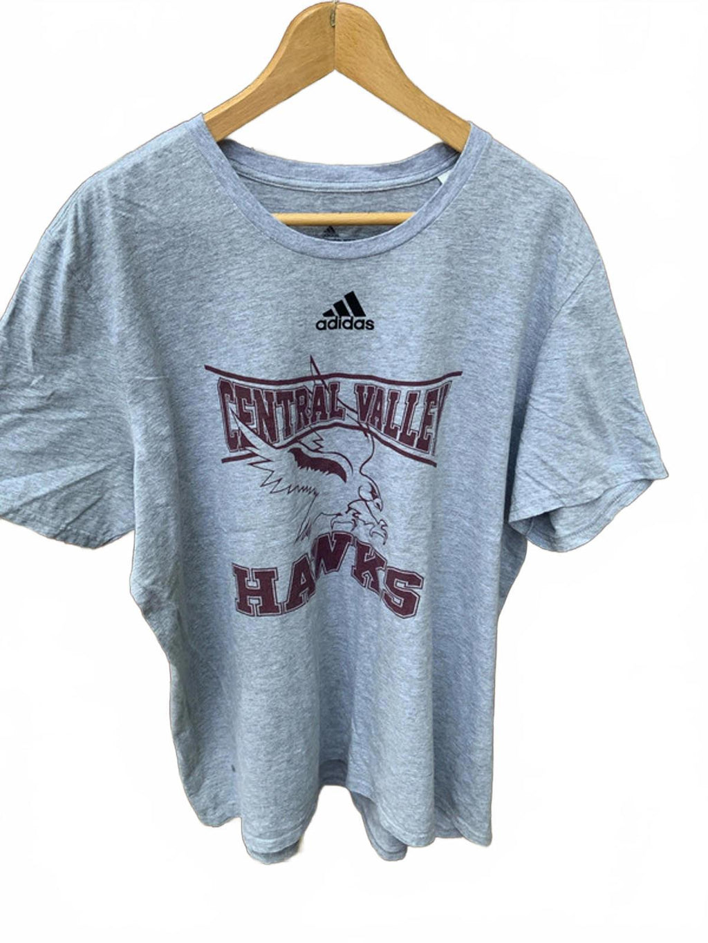Central valley hawks adidas Tshirt xxl