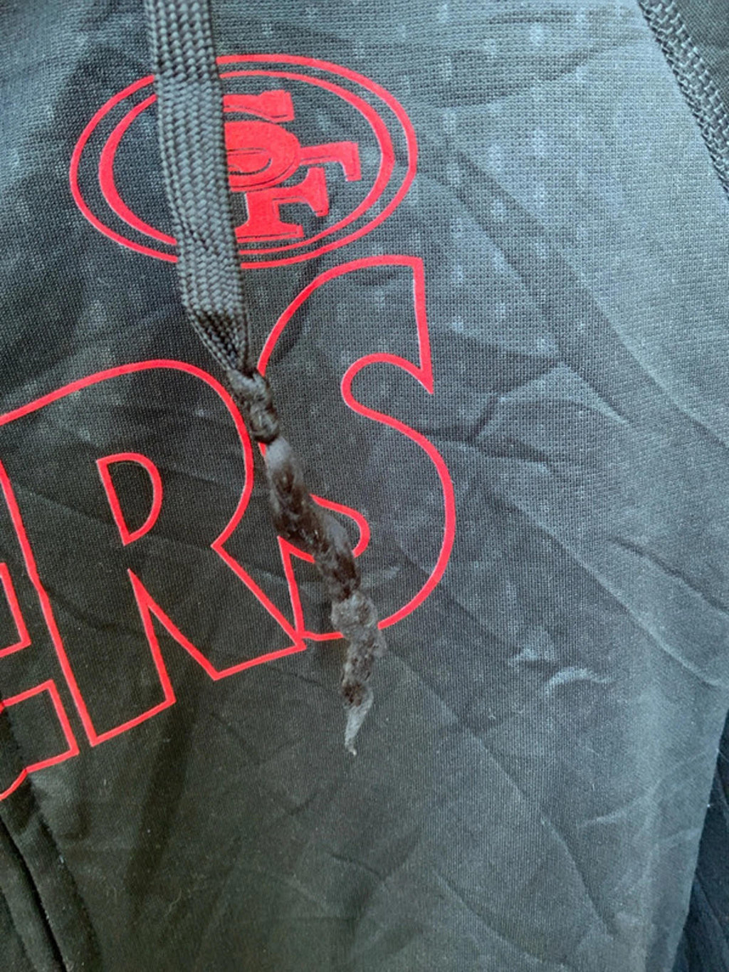 Nike 49ers hoodie ladies large