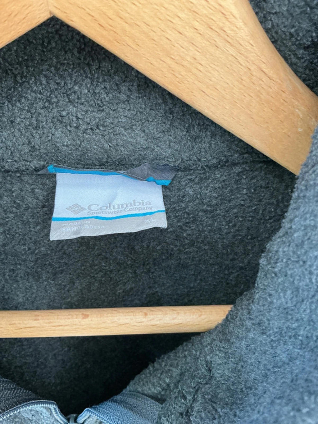 Columbia fleece xl