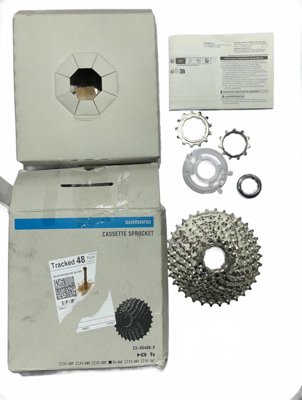 Shimano CS-HG400-9 Cassette Sprocket 9-Speed 11-34T