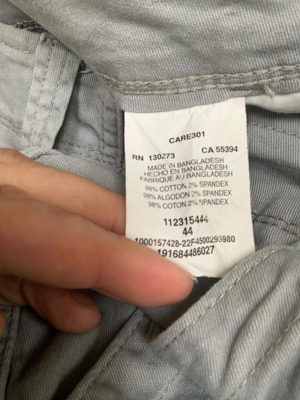Wrangler cargo shorts 44 waist