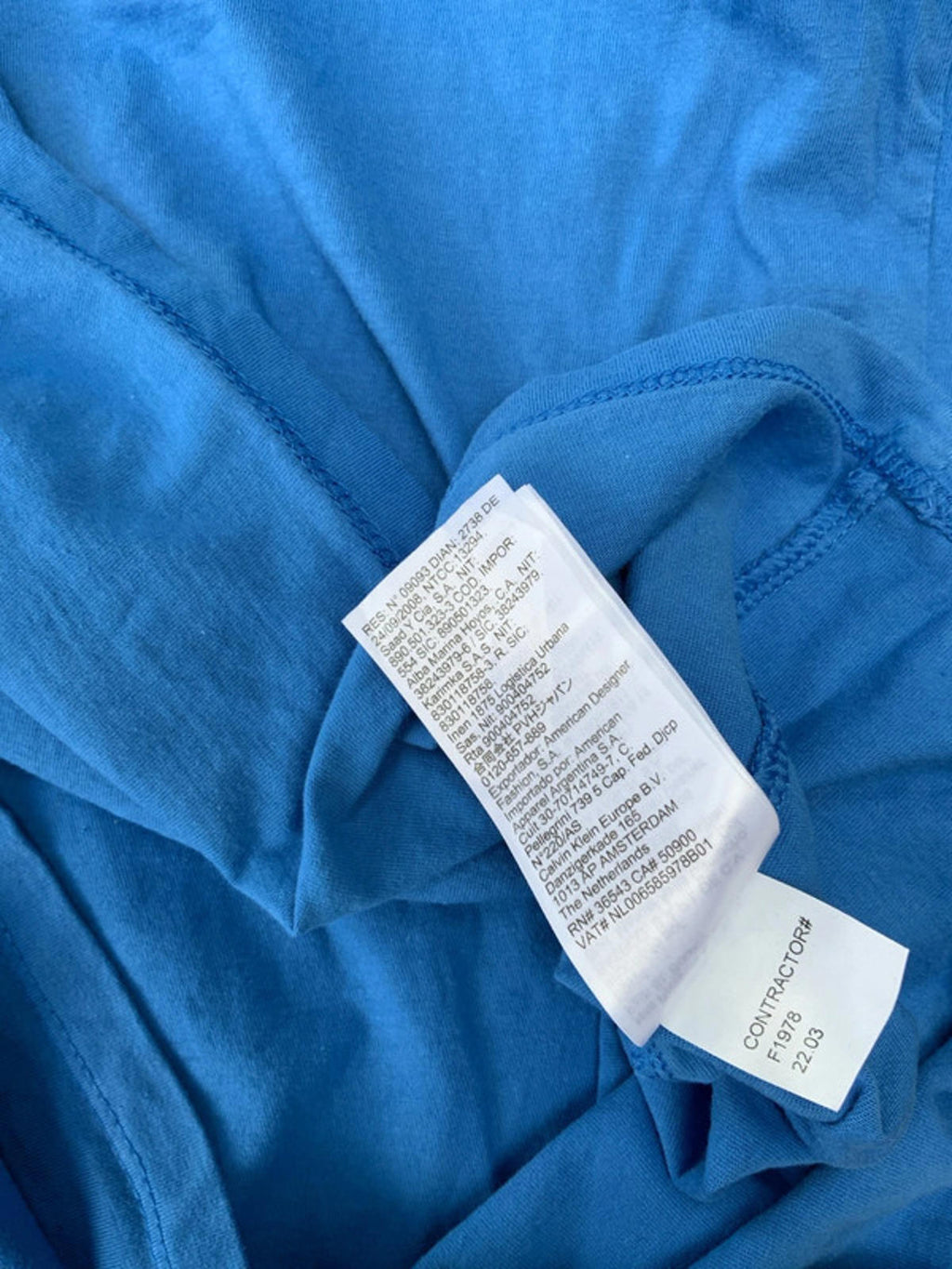 Calvin klein t shirt large