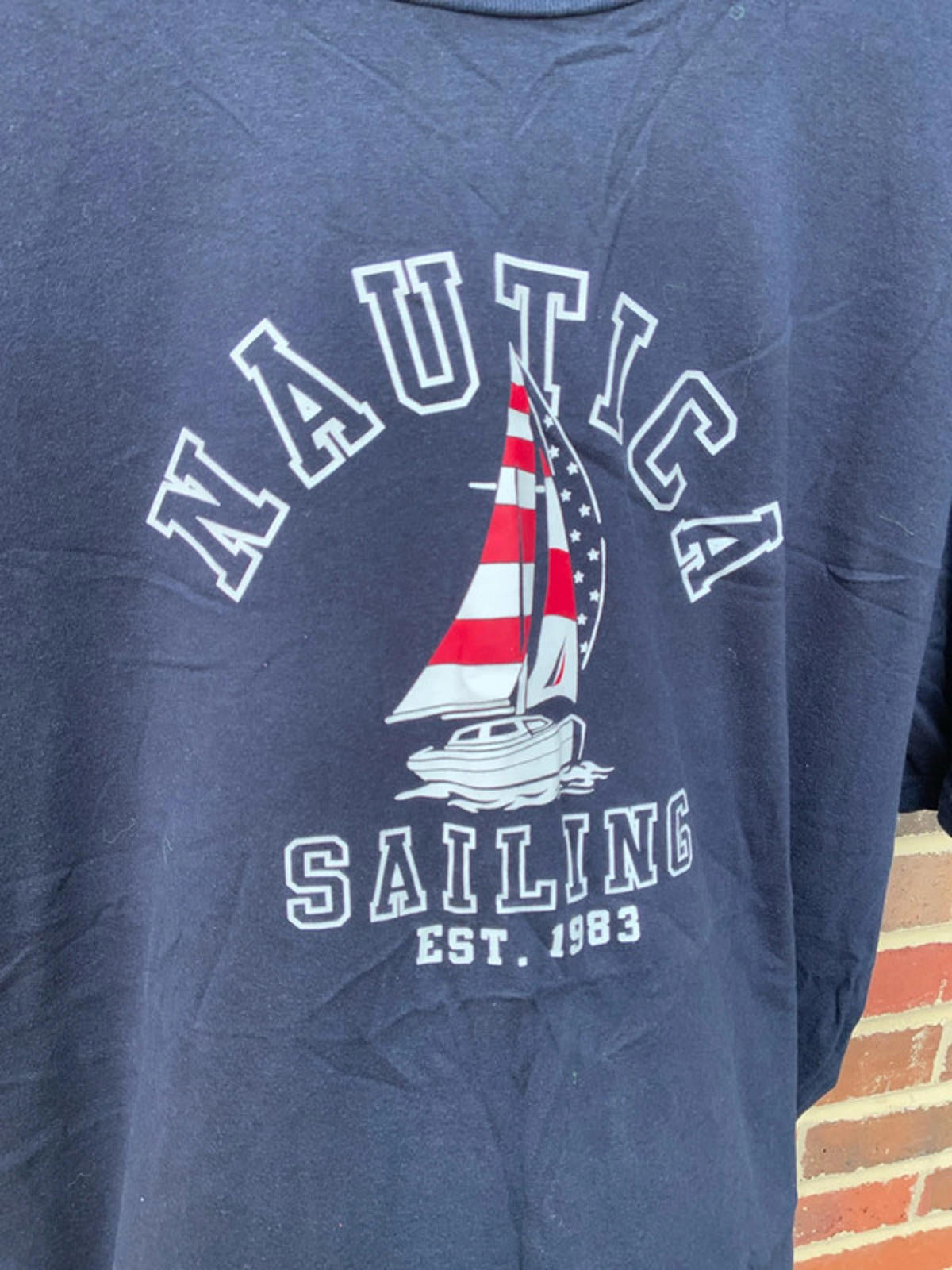 Nautica sailing tee xxl