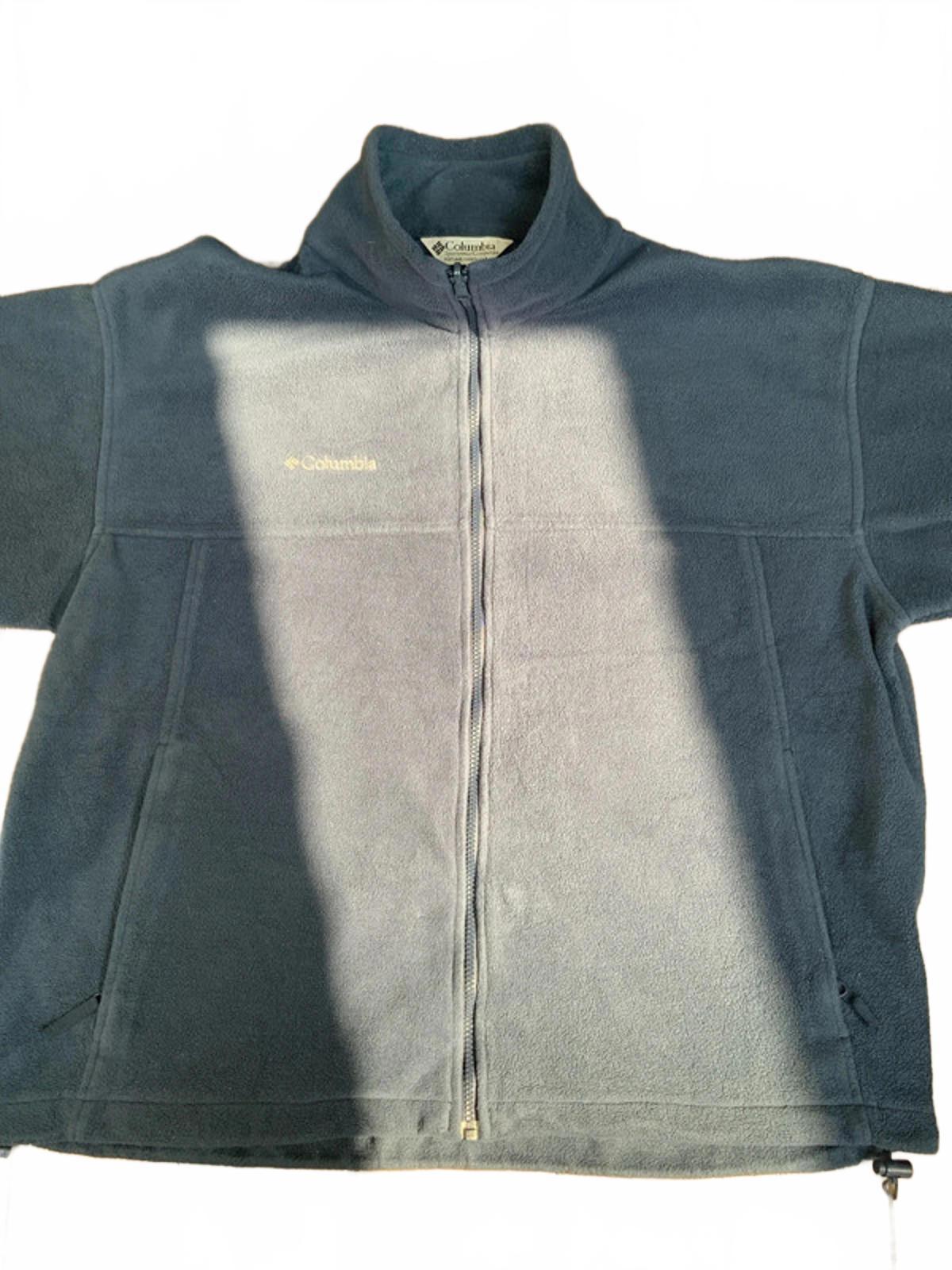Columbia Men's XL Navy Blue Fleece Jacket