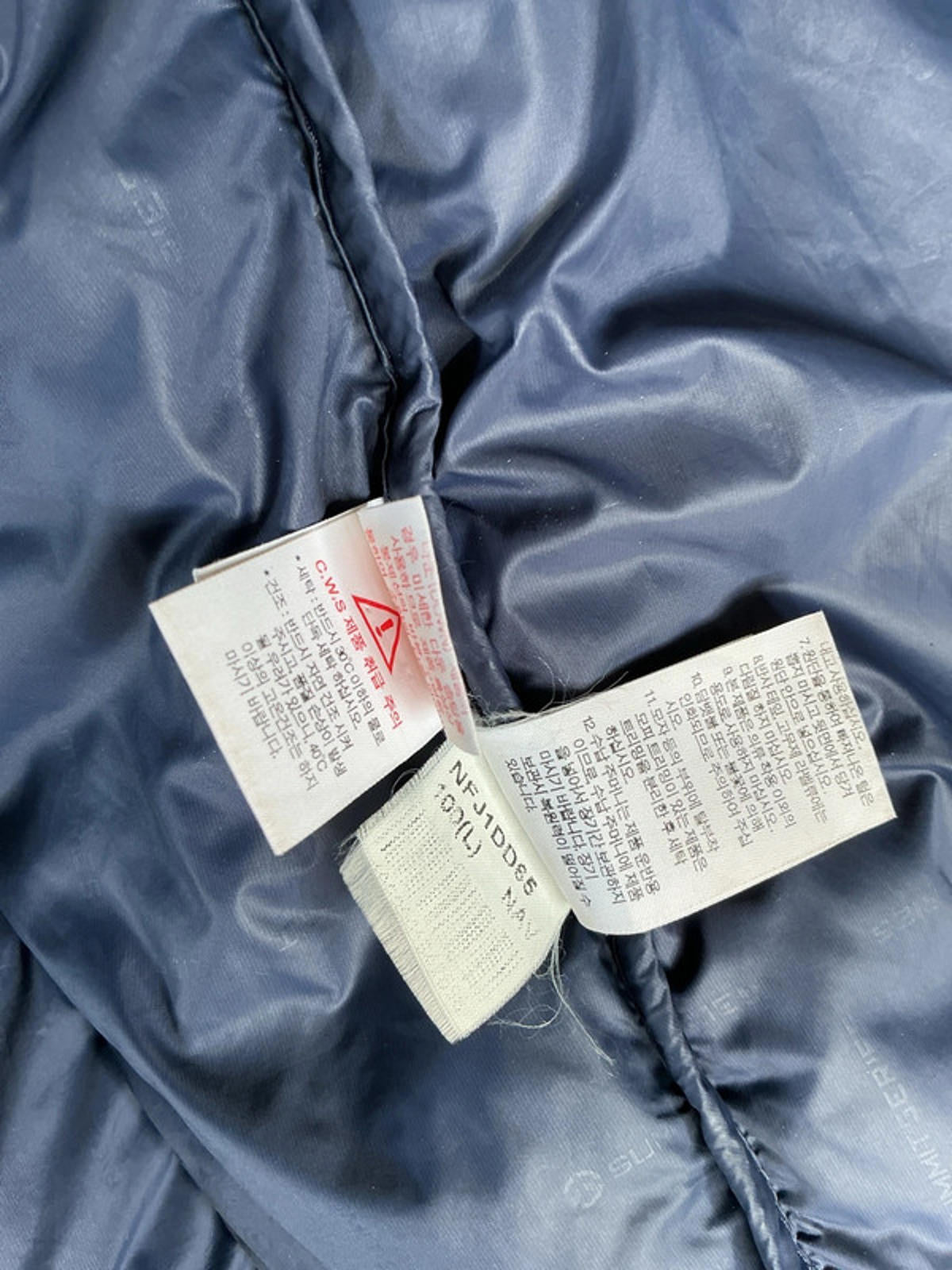 The North Face Men's Summit Series 800 Down Fill Puffer Jacket Large Navy Black