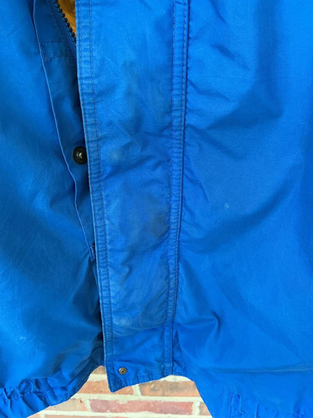 Columbia Bugaboo Men's XL Waterproof Windbreaker Jacket Blue Yellow
