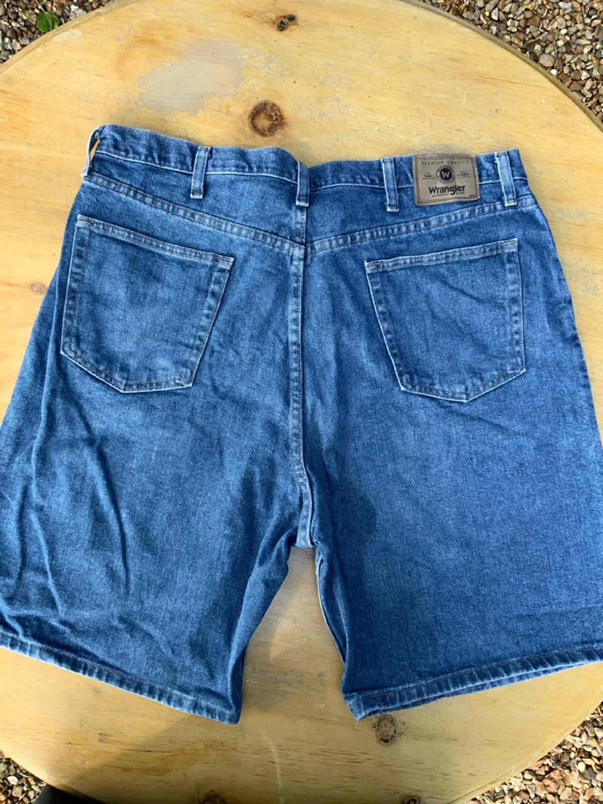 Wrangler denim shorts 49 waist