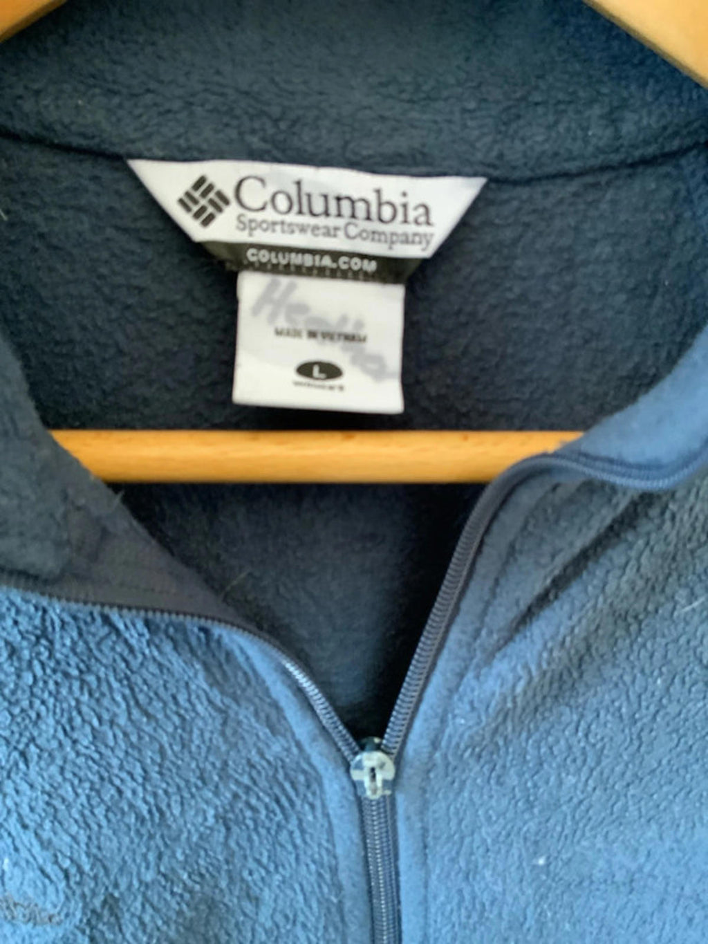 Columbia large ladies fleece