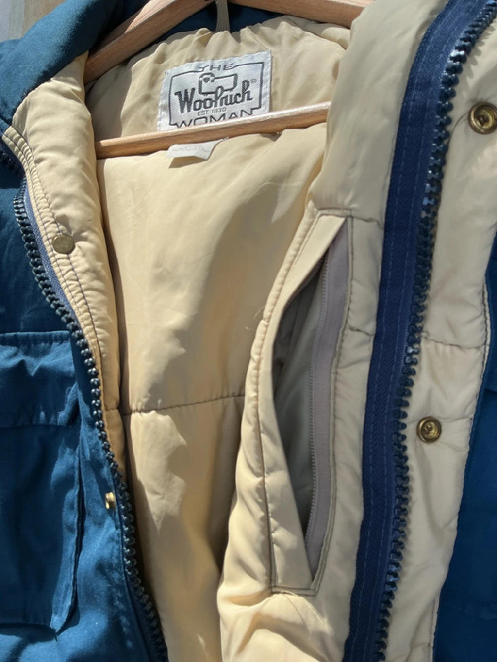 Woolrich padded jacket small