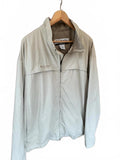 Columbia Lightweight Outdoor Jacket Size Xxl Neutral Beige for Men