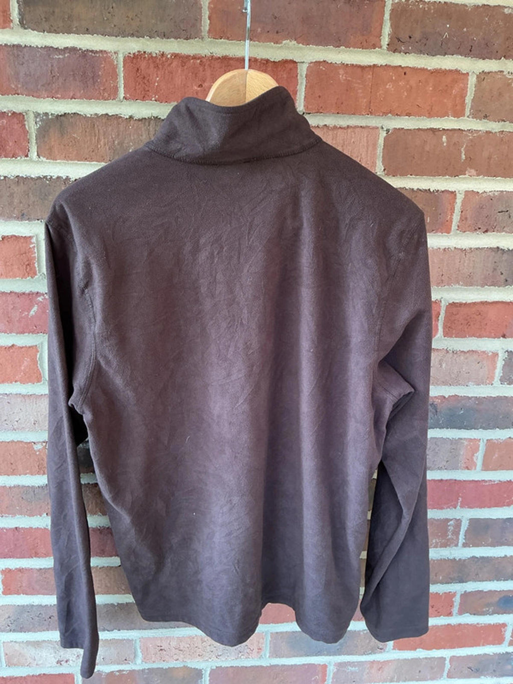 The North Face Men's Brown Fleece Pullover Medium