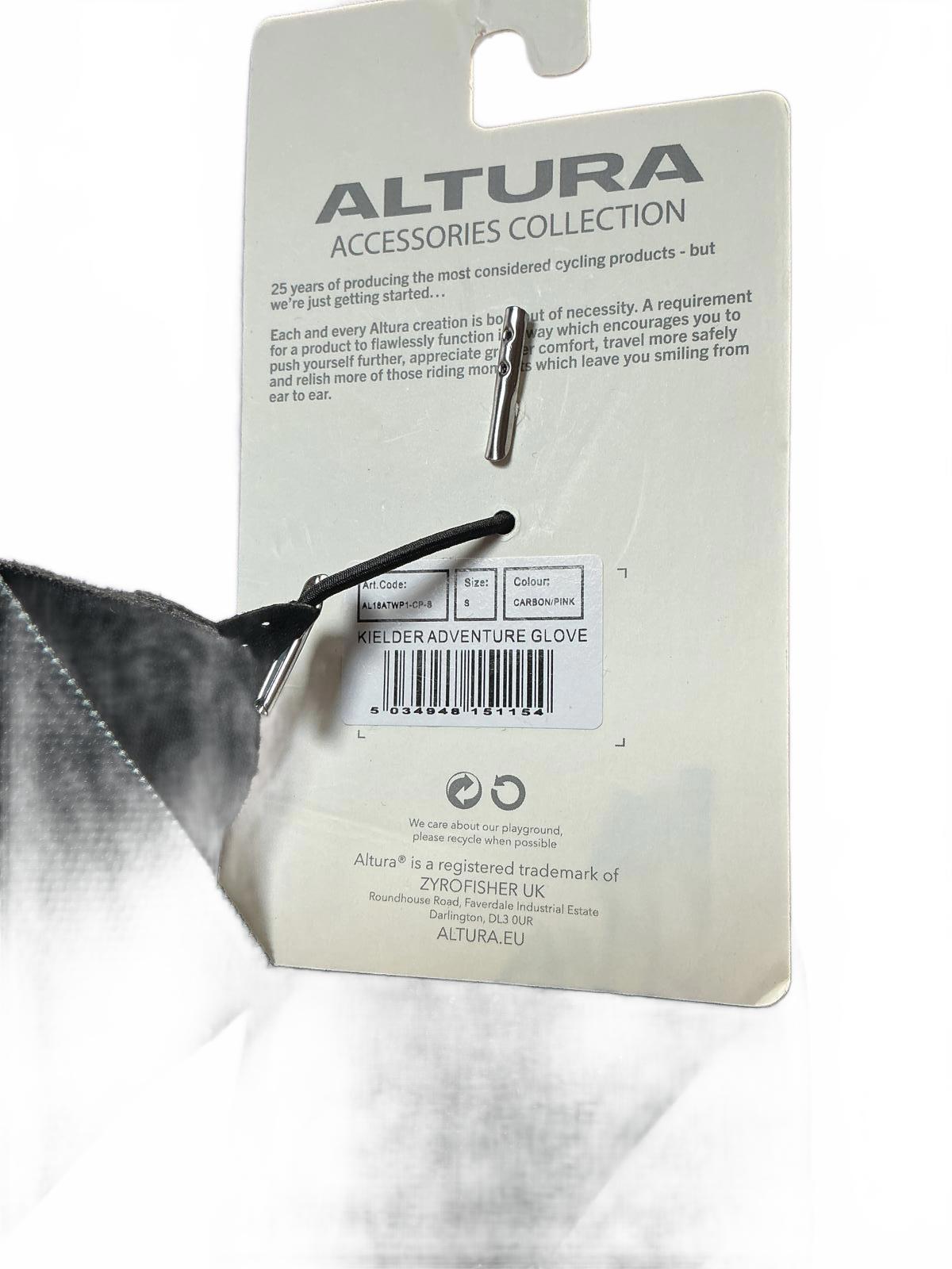 Altura Kielder Black Cycling Gloves Size Small