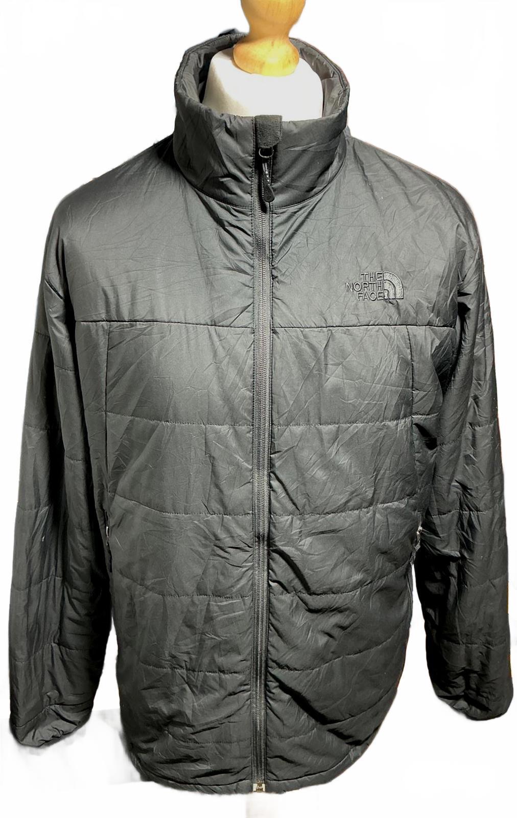 The North Face Men's Puffer Jacket Lightweight Black Large D Collar