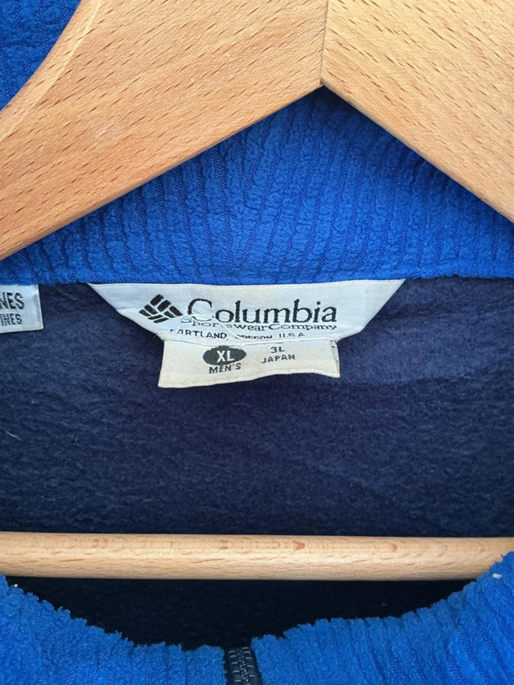 Columbia fleece xl