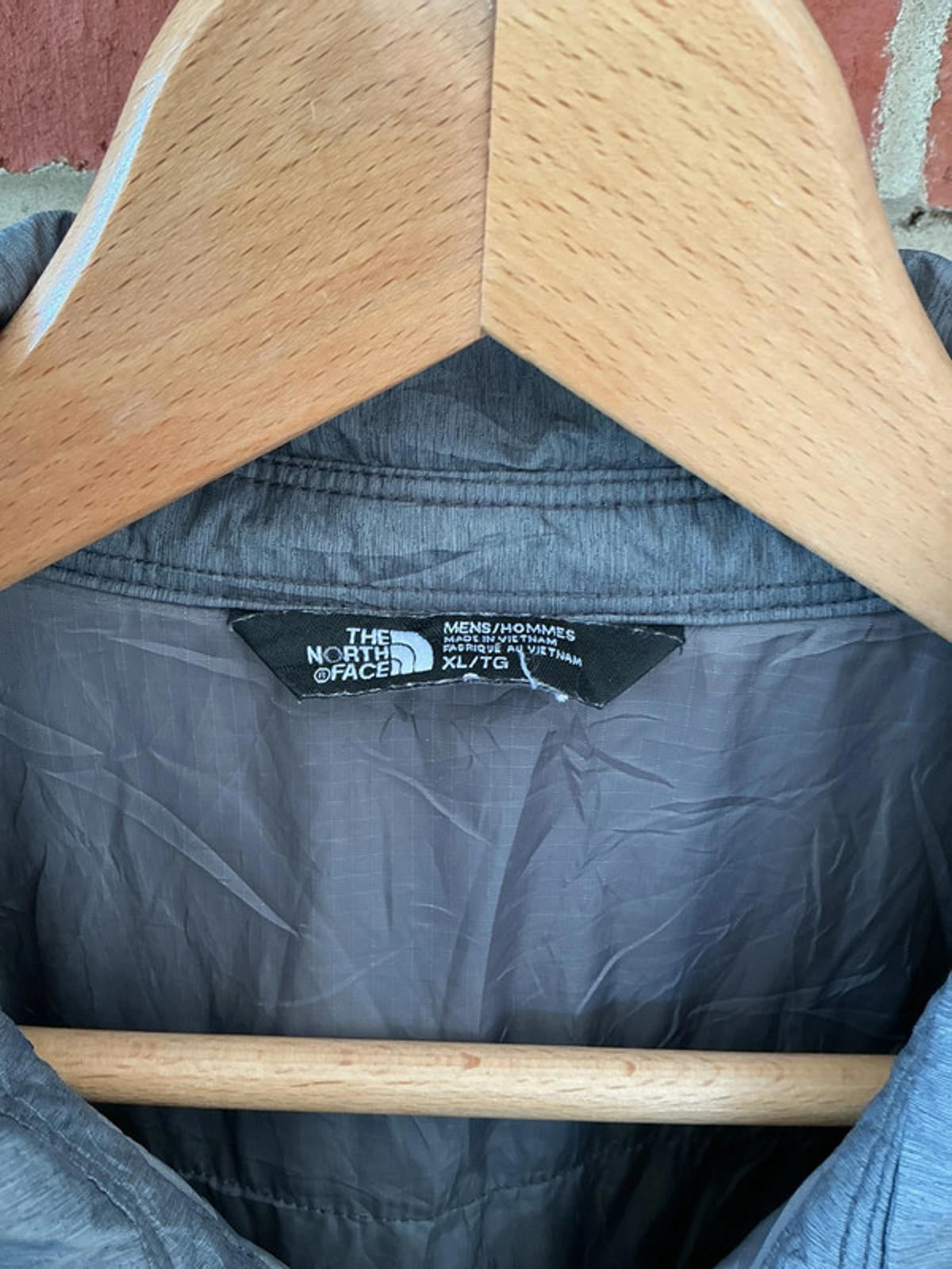 The North Face Shacket Padded Stud Close XL Gray Utility Shirt
