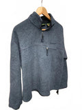 Timberland Grey Fleece Pullover Size Large Comfortable Warm Outdoor