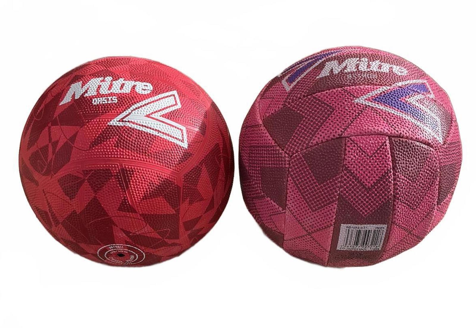 Mitre Attack Netball Size 5 and Oasis size 4