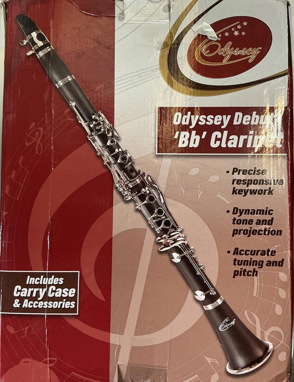 Odyssey Debut 'Bb' Clarinet 17 Keys
