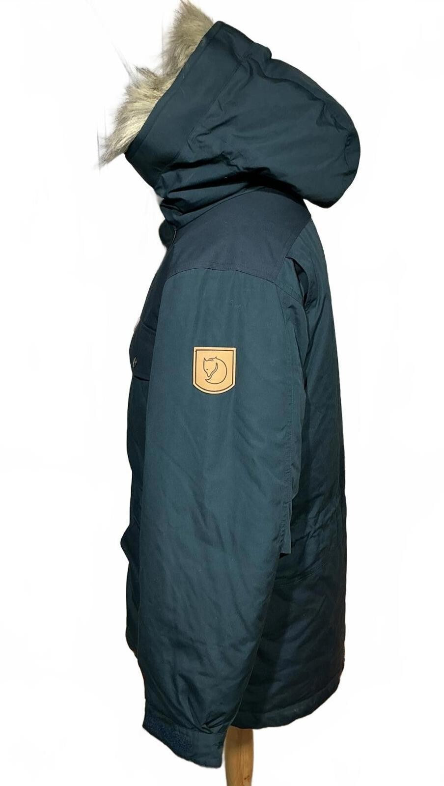New Fjällräven Singi Men's Medium Hooded Down Parka Winter Jacket Waterproof