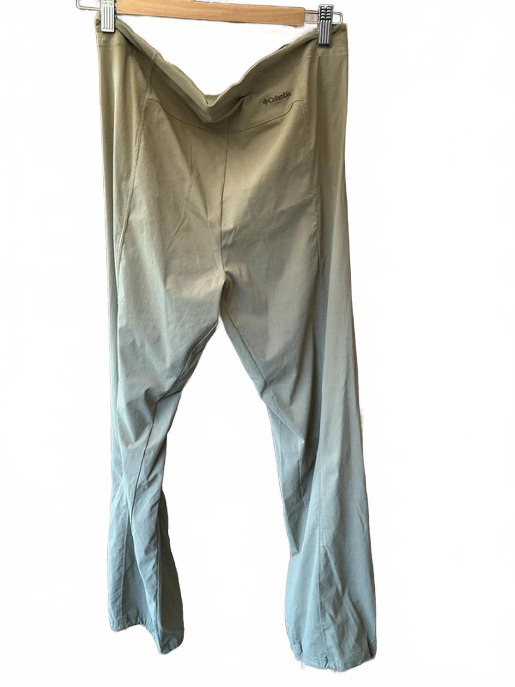 Columbia Women's Lightweight Walking Trousers Size 10 Cream Beige