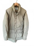 Woolrich Men's Tan Winter Jacket Size S Warm Insulated Coat Outdoor