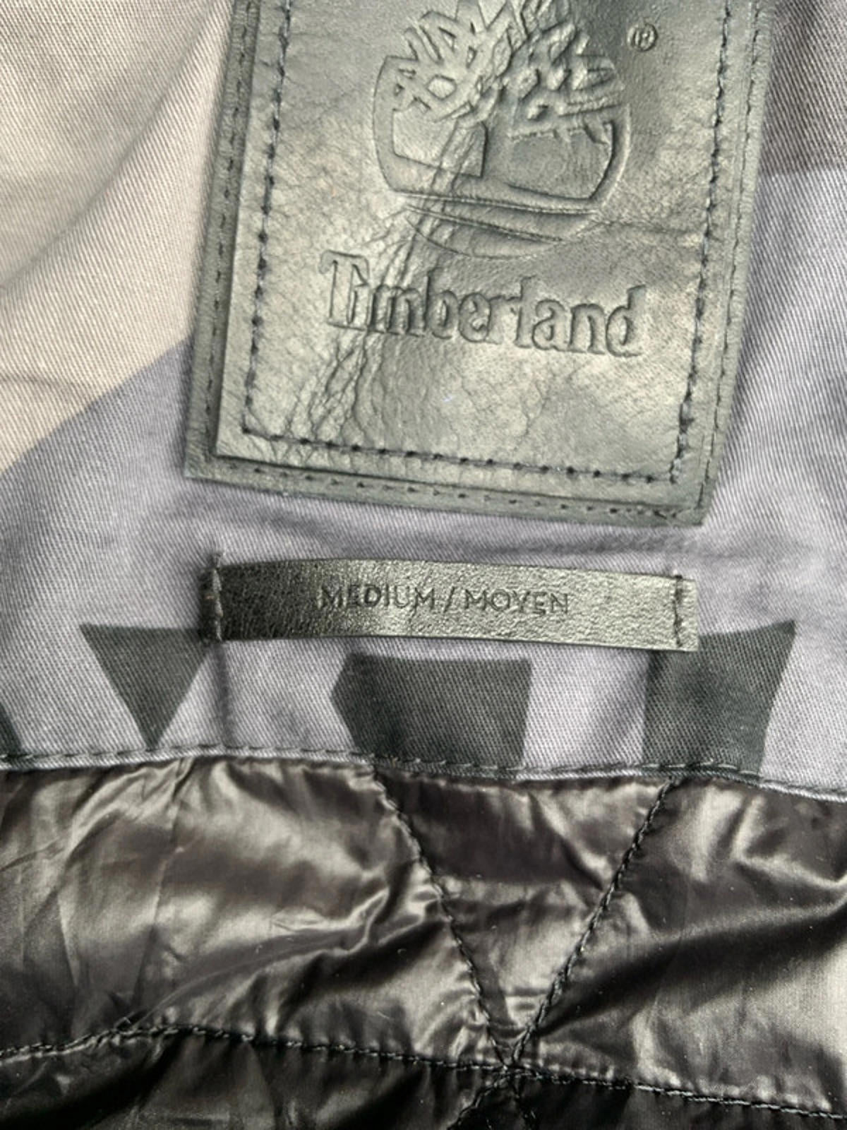 Timberland wool bomber jacket medium