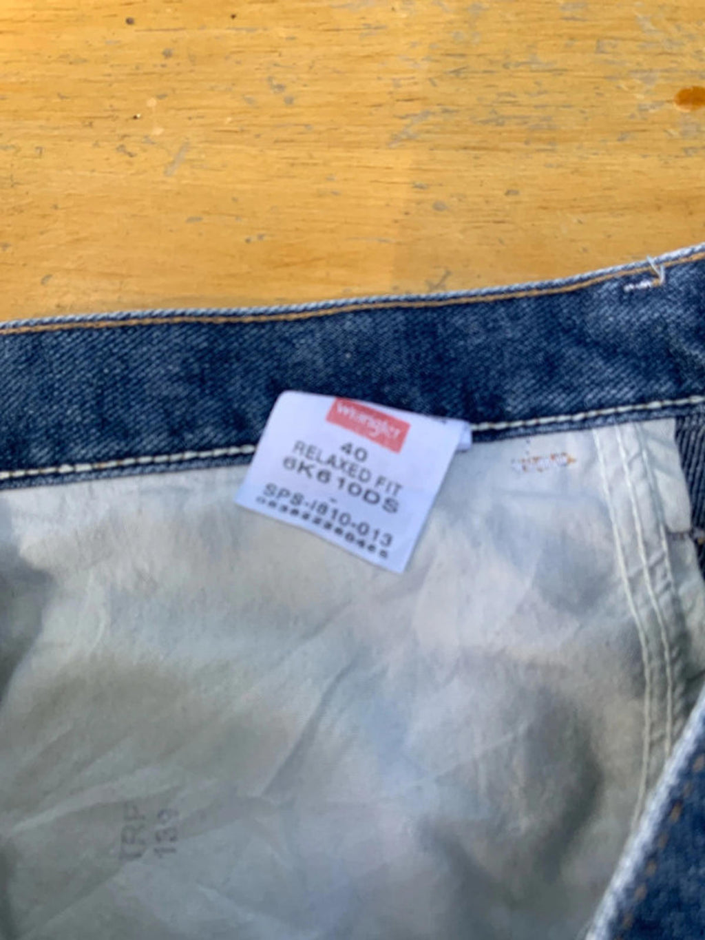 Wrangler denim shorts 49 waist