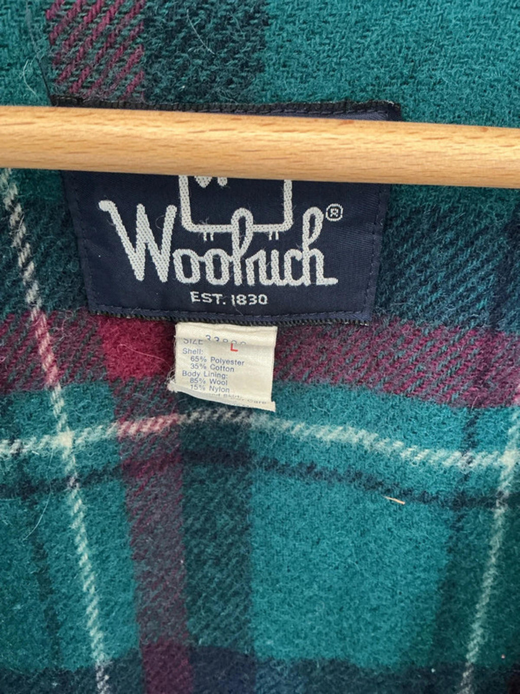 Woolrich thinsulate parka large