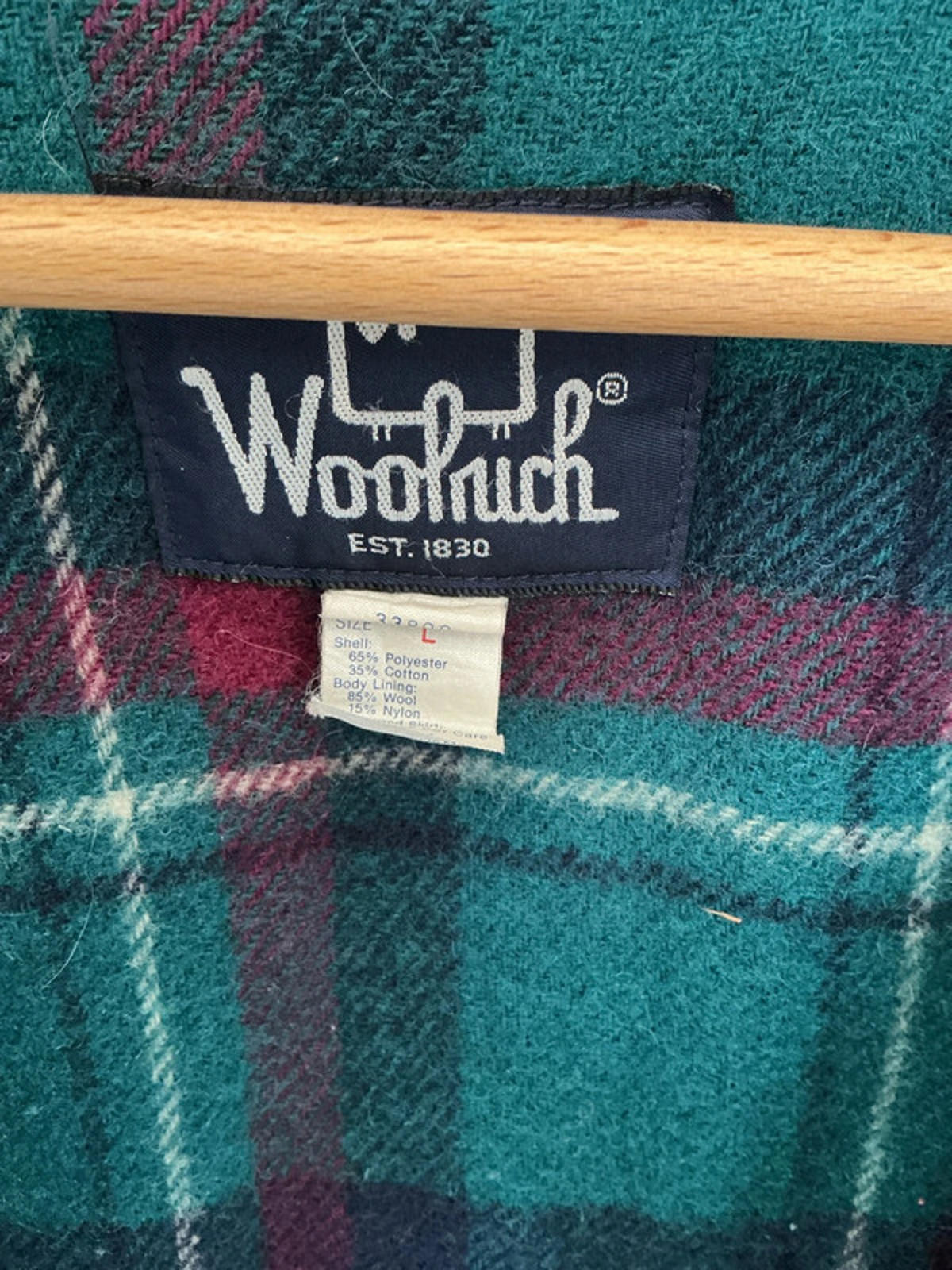 Woolrich thinsulate parka large