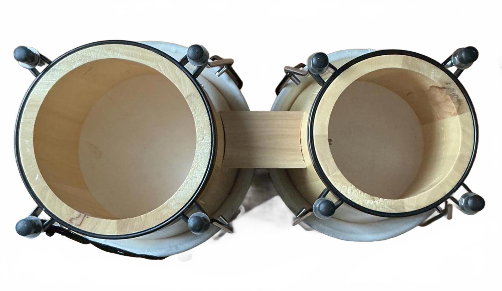 Easter Ebo1 Bongo Drums Set Wood 6 and 7