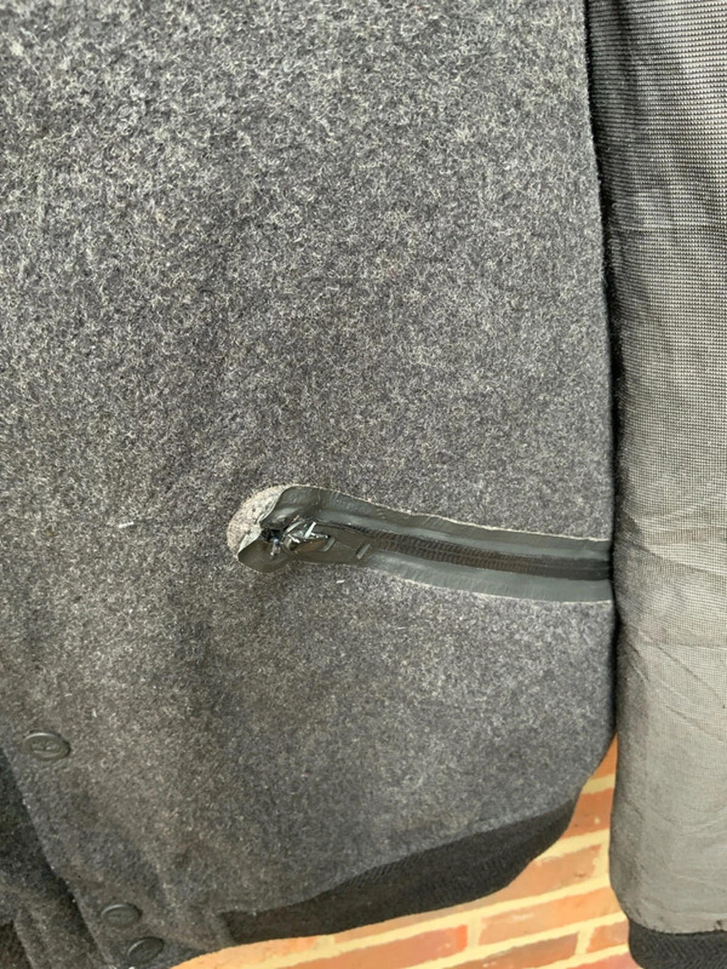 Timberland wool bomber jacket medium