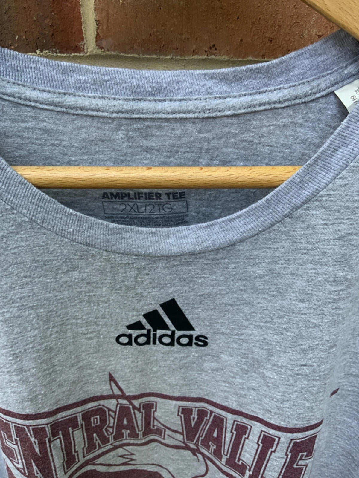 Central valley hawks adidas Tshirt xxl