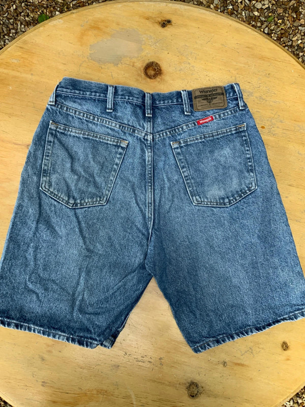 Wrangler denim shorts 34 waist